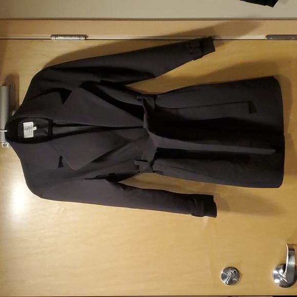 Camber & Grace robe style black trench in size XS - Picture 1 of 5